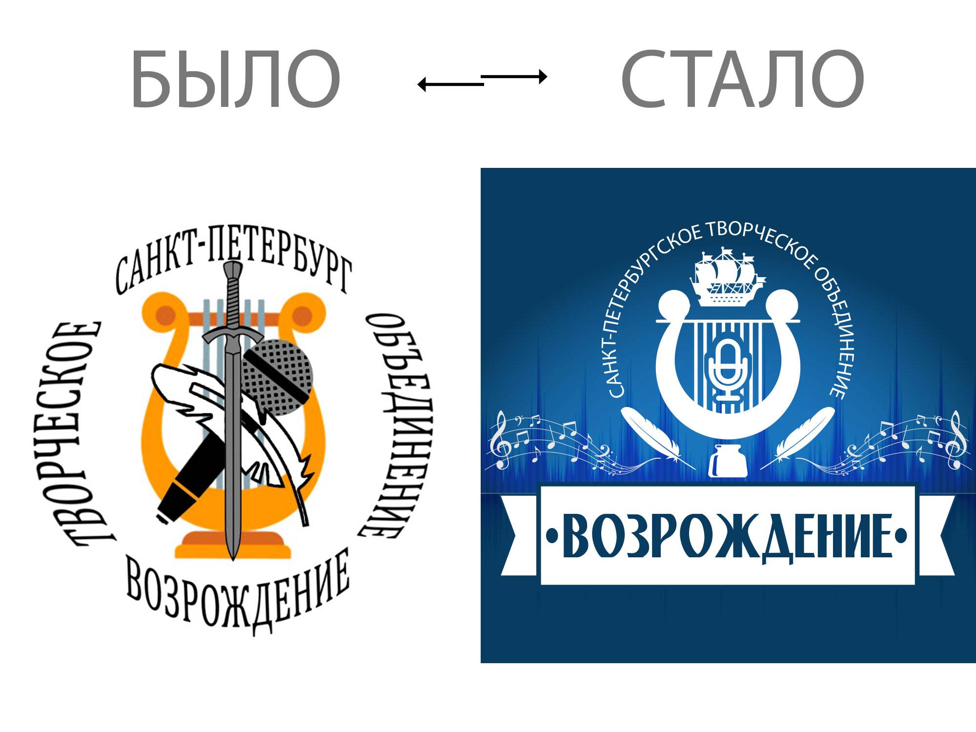 Редизайн логотипа "Возрождение"